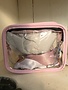 Clear Stadium Purse-Light Pink