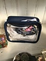 Clear Stadium Purse-Navy