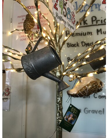 Ornament, Mini Rustic Watering Can