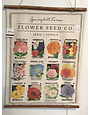 Canvas Wall Hanging - Flower Seed Co.