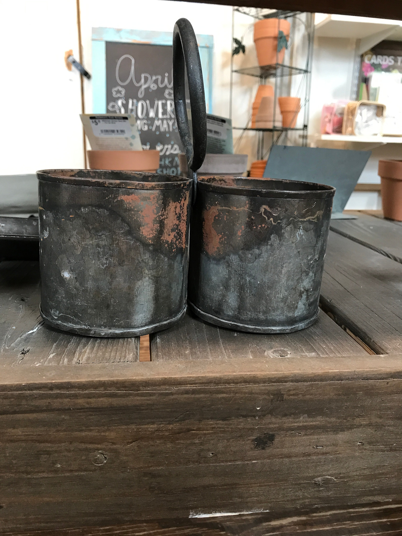 Double Plant Holder