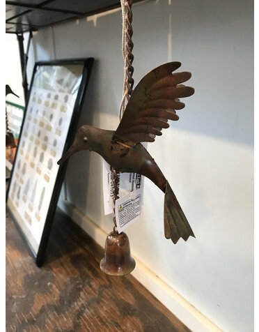 Flamed Hummingbird Ornament