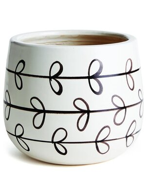 Millie Hand Painted Pot Large