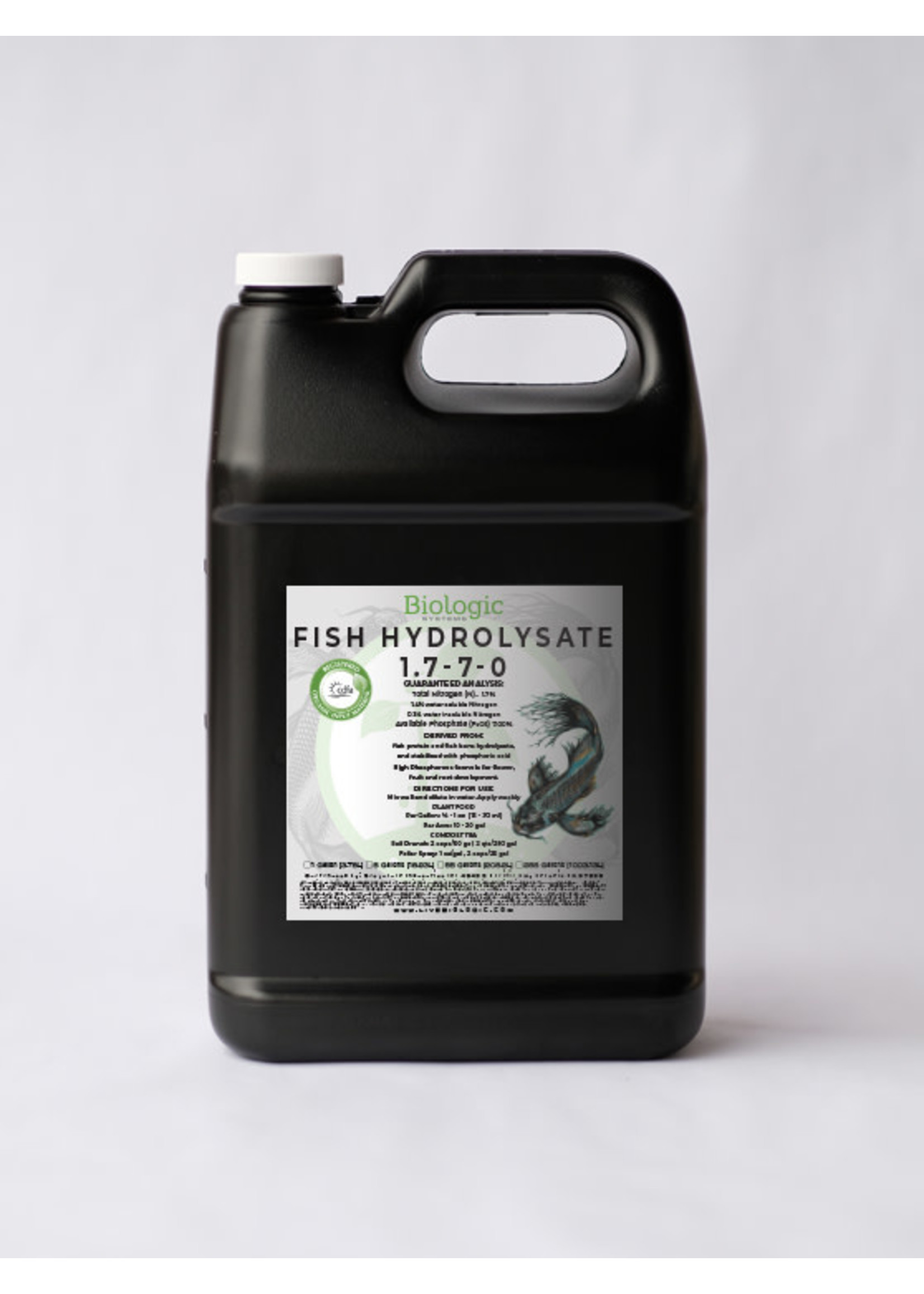 LIQUID FISH - Certified Organic Fish Hydrolysate - Eco Growth