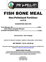 Pro Pell-It Fish Bone Meal 50 lb. (40/plt)