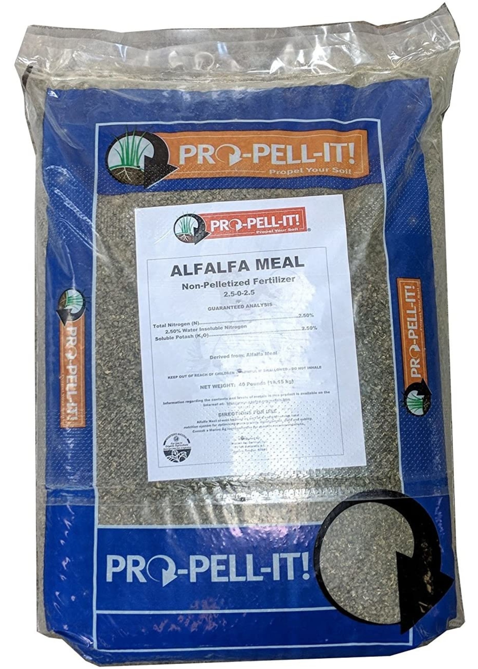 Pro Pell-It Alfalfa Meal 40 lb (50/plt)