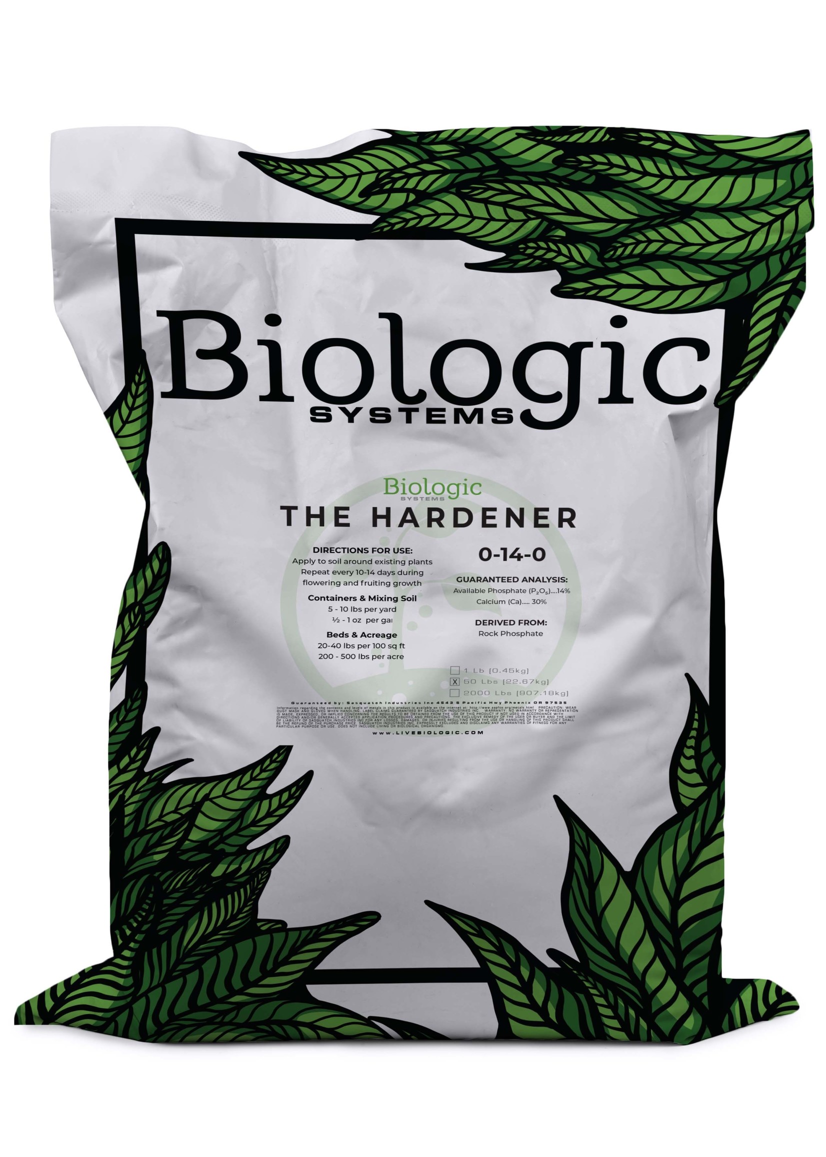 Biologic Systems The Hardener 50 lb Bag