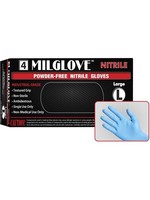 Nitrile Gloves (powder free, 4 mil)