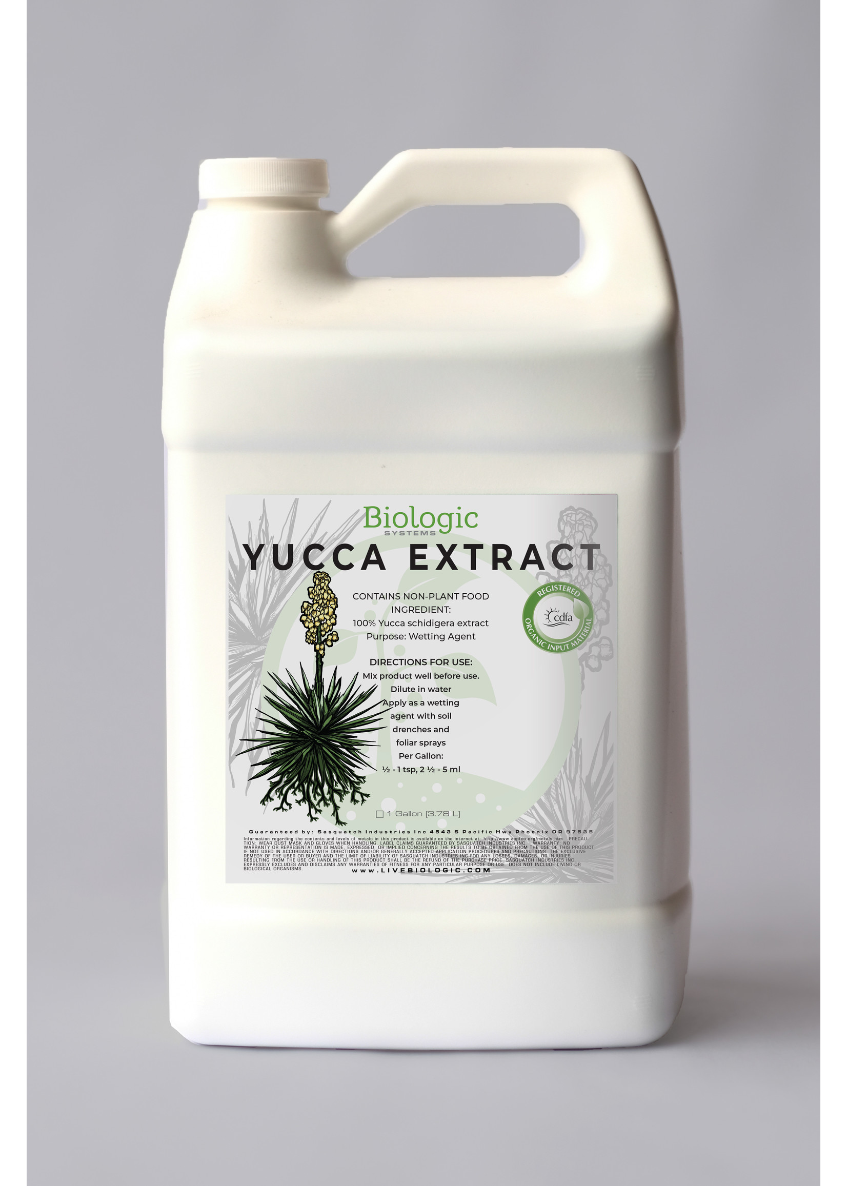 Biologic Systems Yucca 1 Gallon