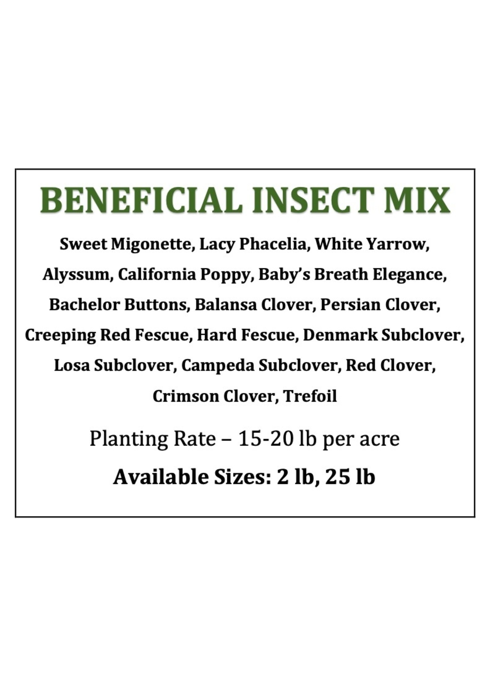 Beneficial Insect Mix