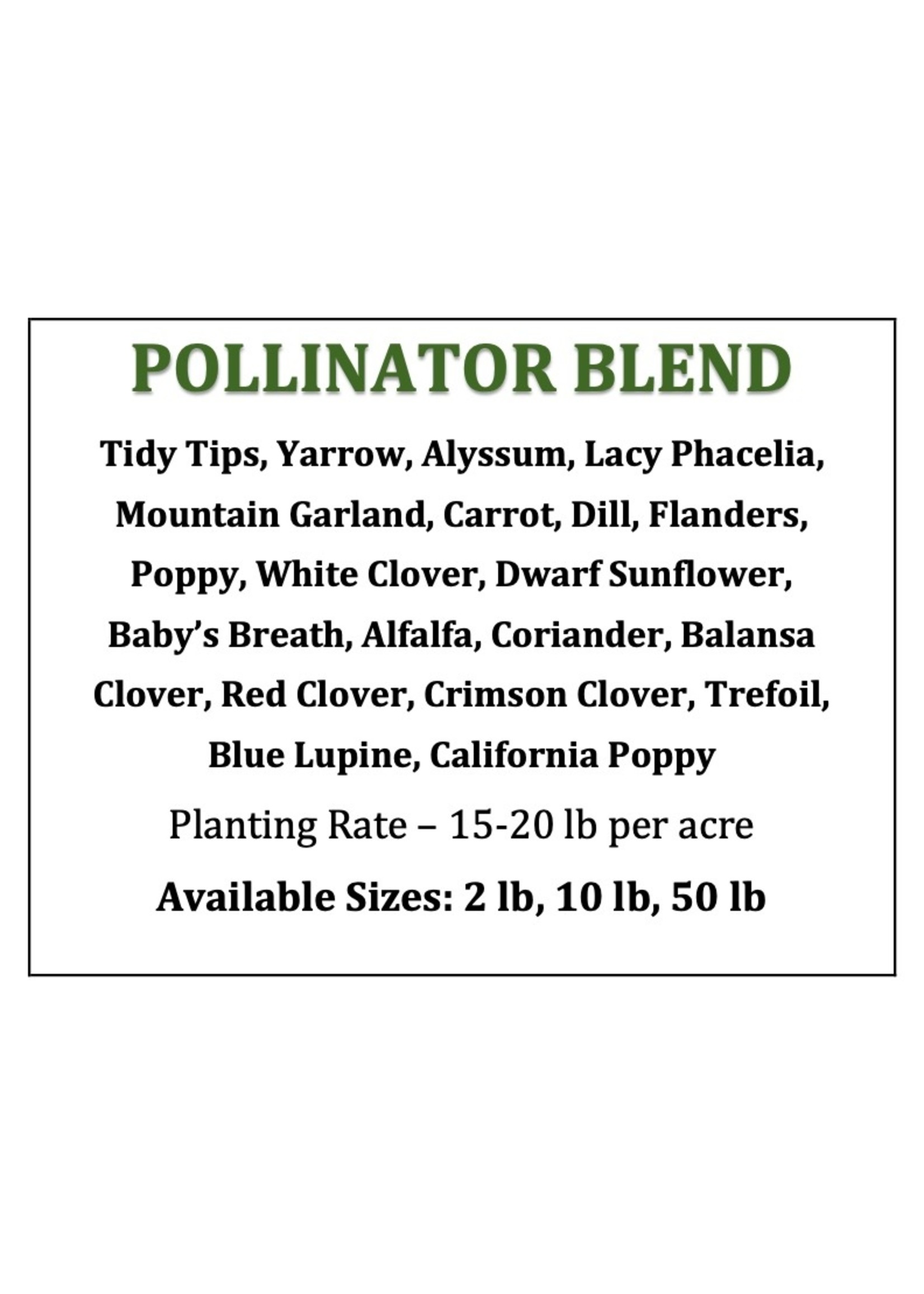 Pollinator Blend