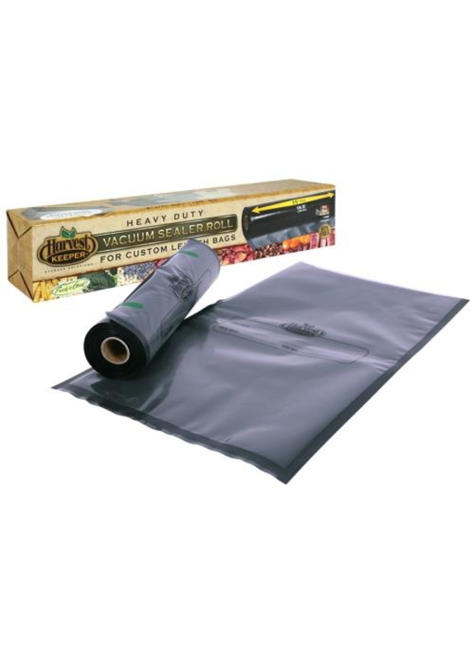 Harvest Keeper Black - Clear Roll 15 in x 19.5 ft