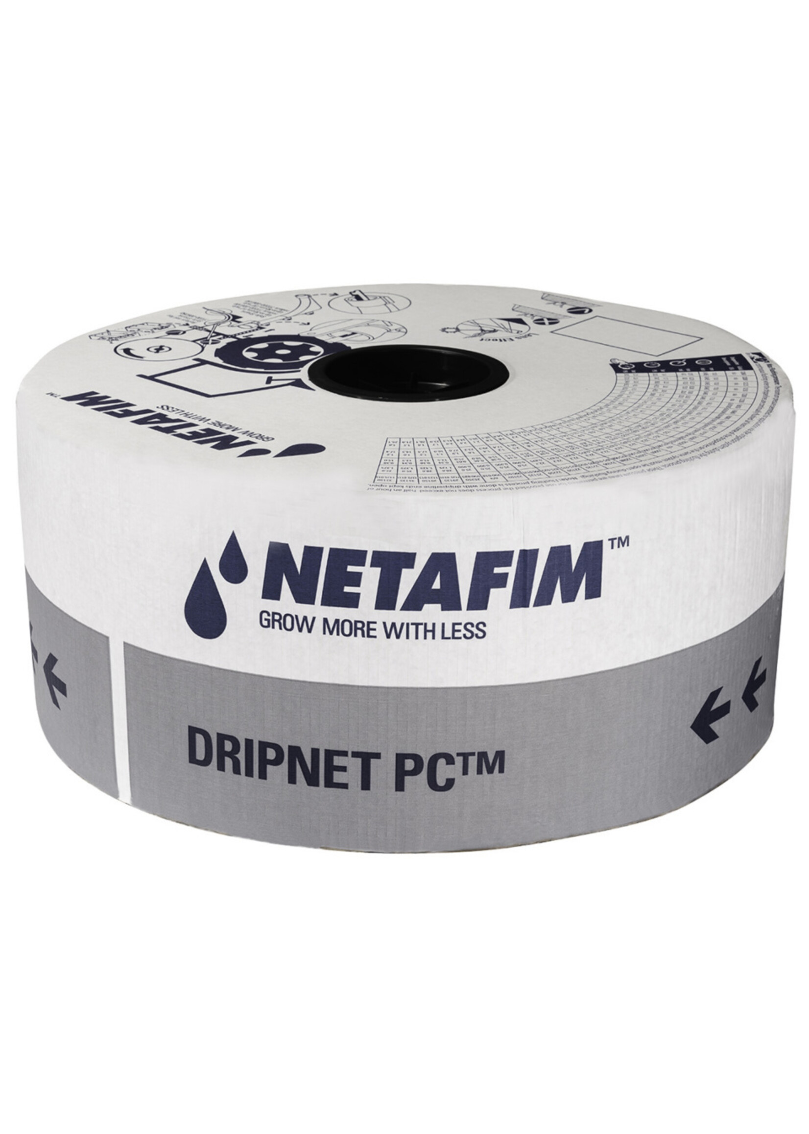 Netafim Netafim Dripnet PC 12” Spacing 15 MIL .16 GPH 3600 ft Drip Tape