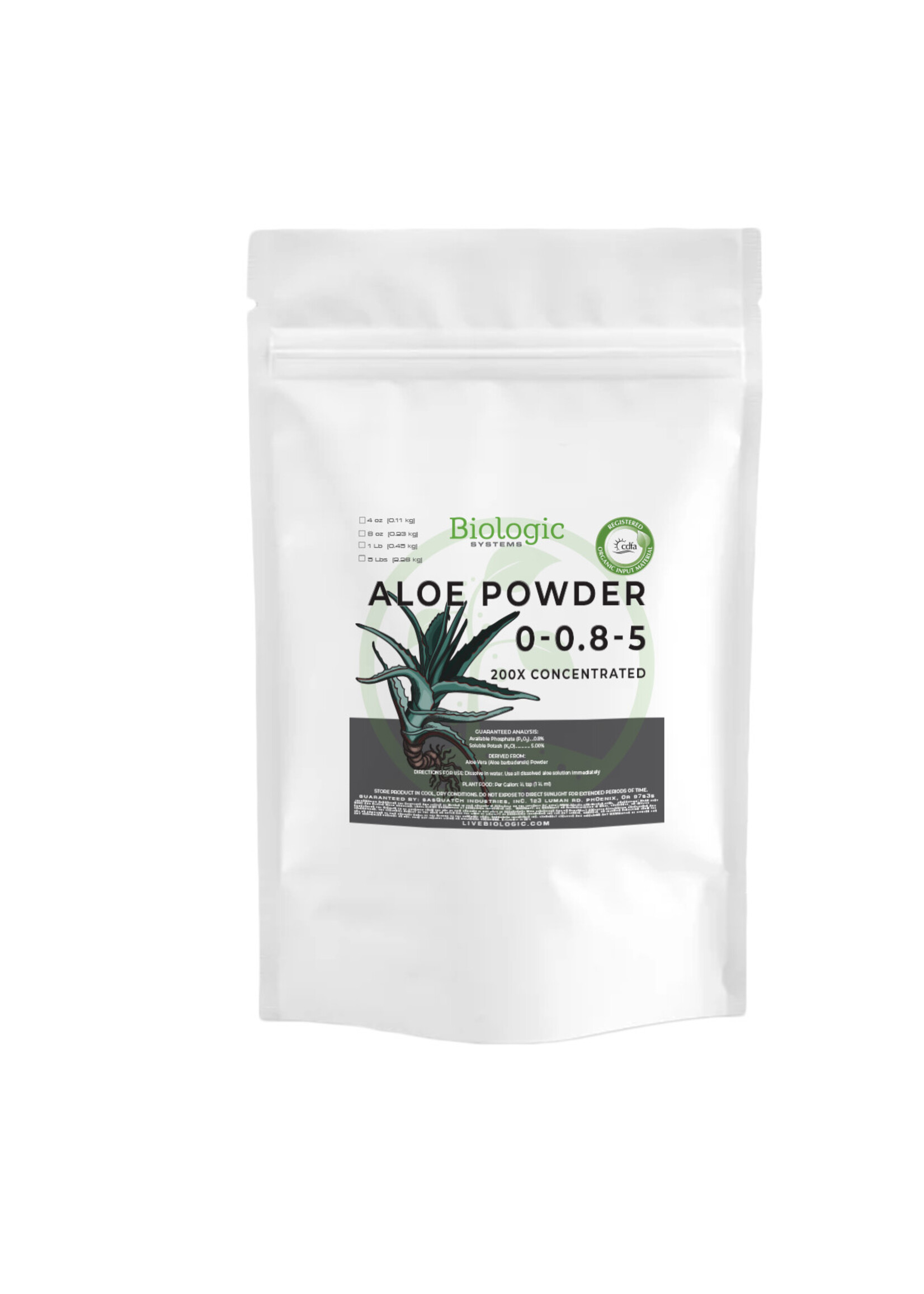 Biologic Systems Aloe Powder