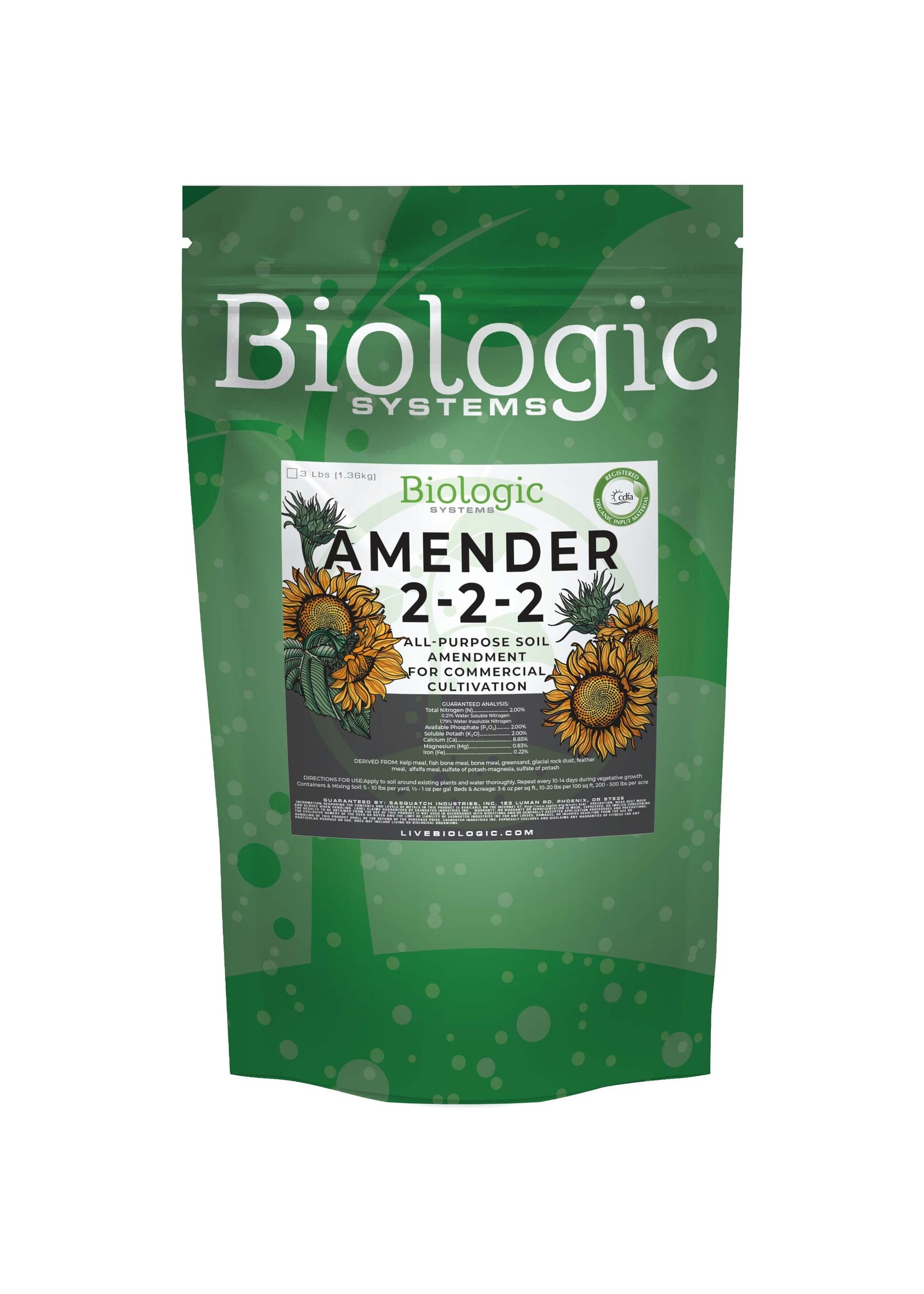 Biologic Systems Amender 2-2-2