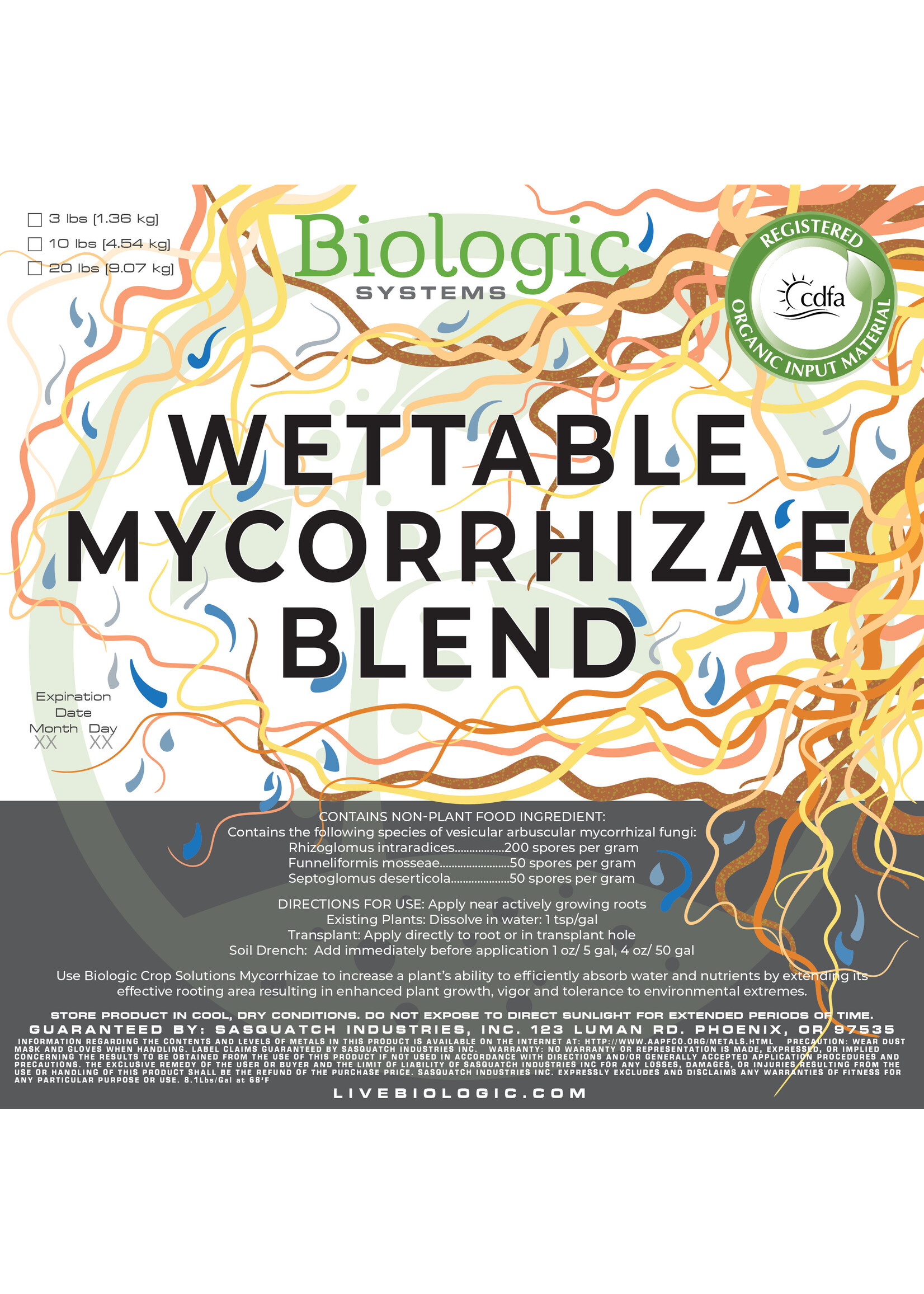 Biologic Systems Mycorrizhae