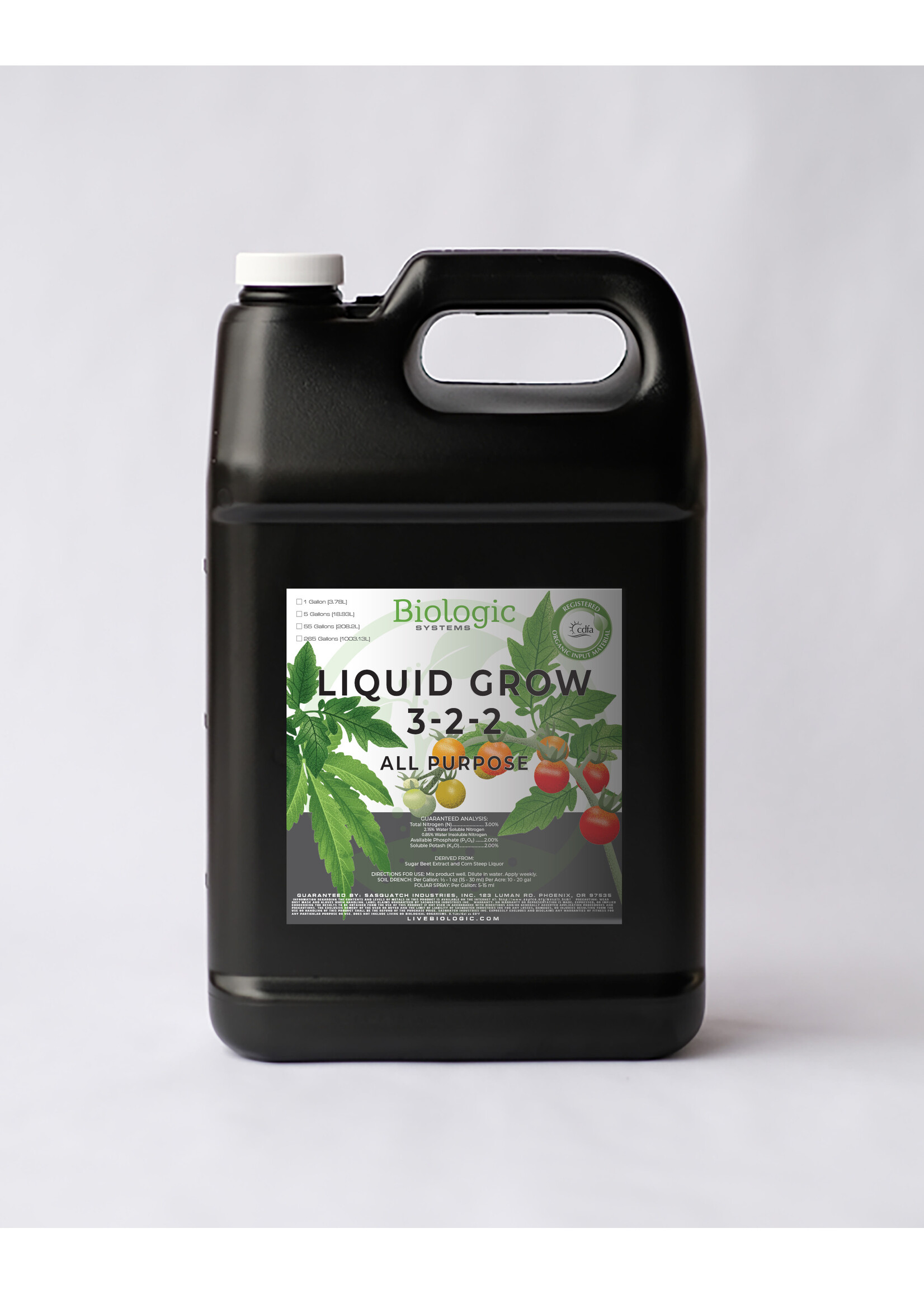 Biologic Systems Liquid Grow 3-2-2