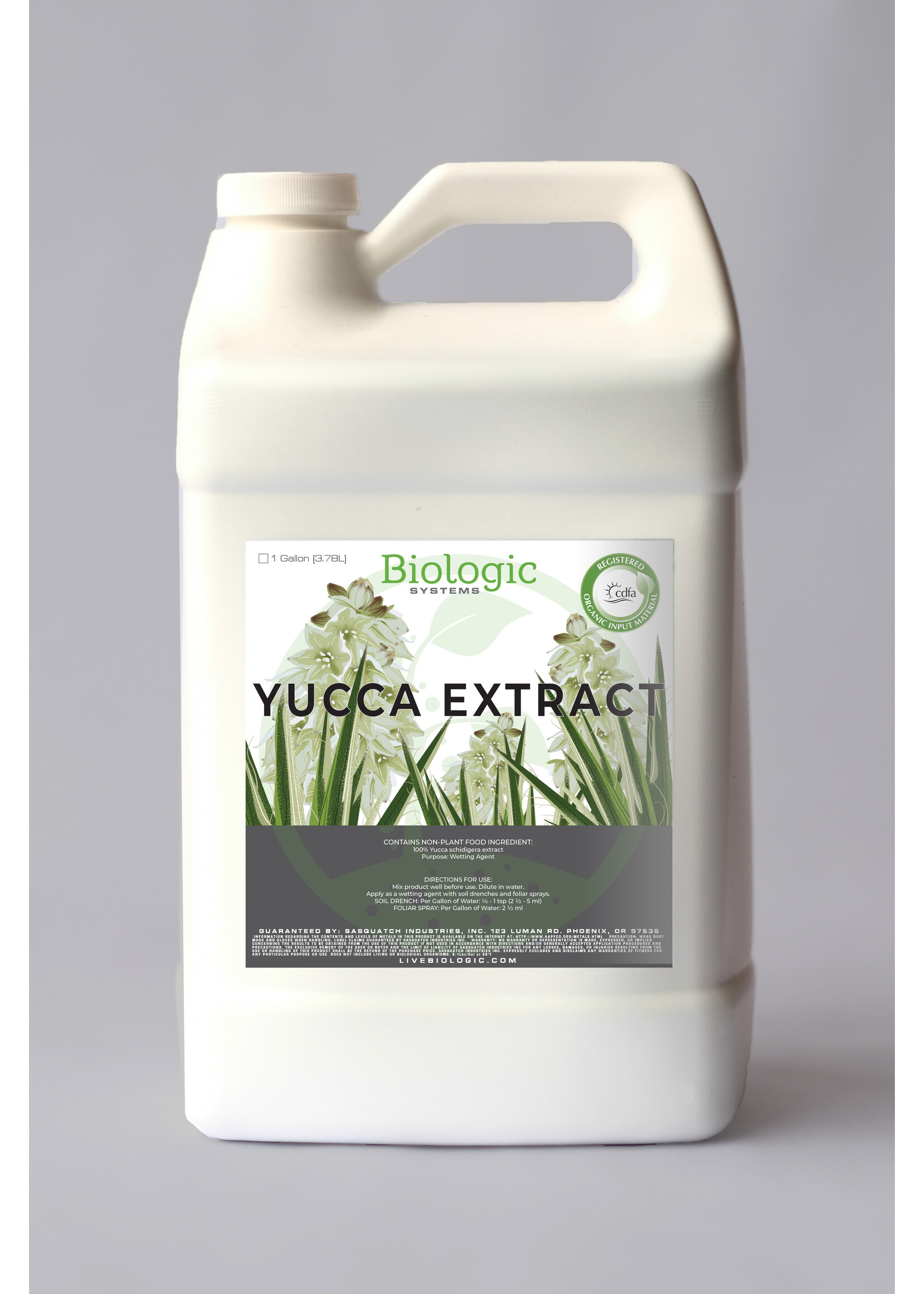 Biologic Systems Yucca 1 Gallon