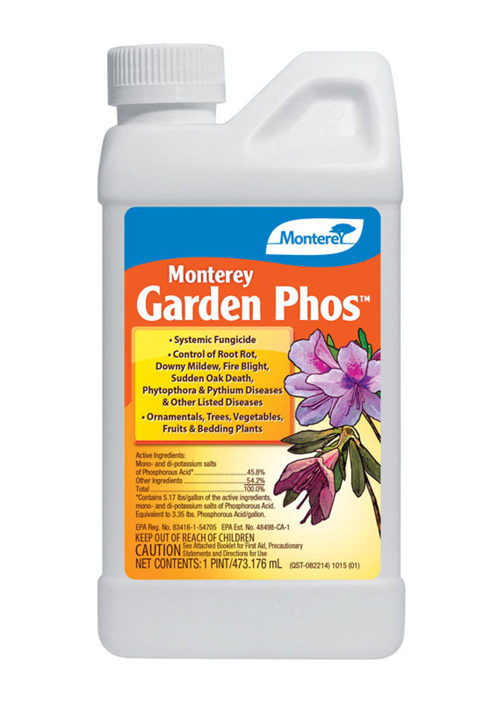 Monterey Garden Phos Systemic Fungicide Concentrate 16 fl oz