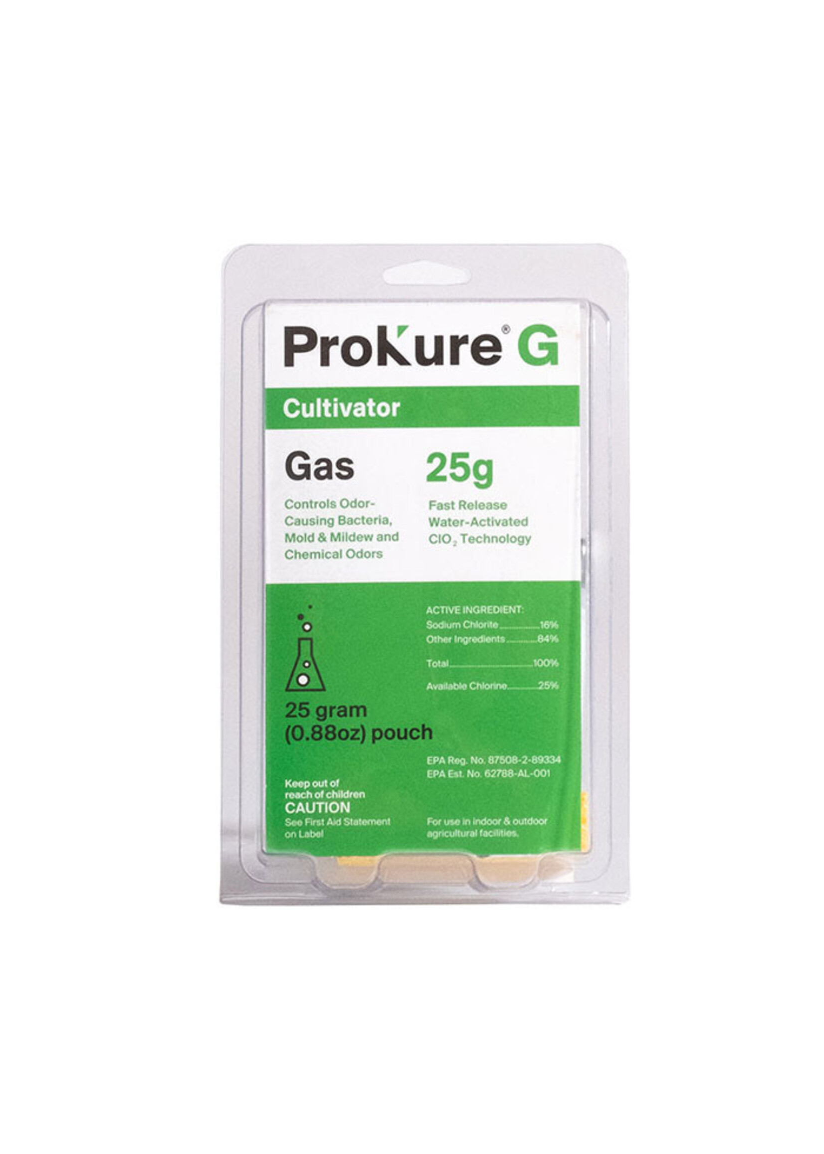ProKure G- 25g Fast Release Gas per packet (20 pkt/cs)