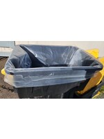Tote Bin Liners 48” X 36”  3 Mil Clear Bags (50/Roll)