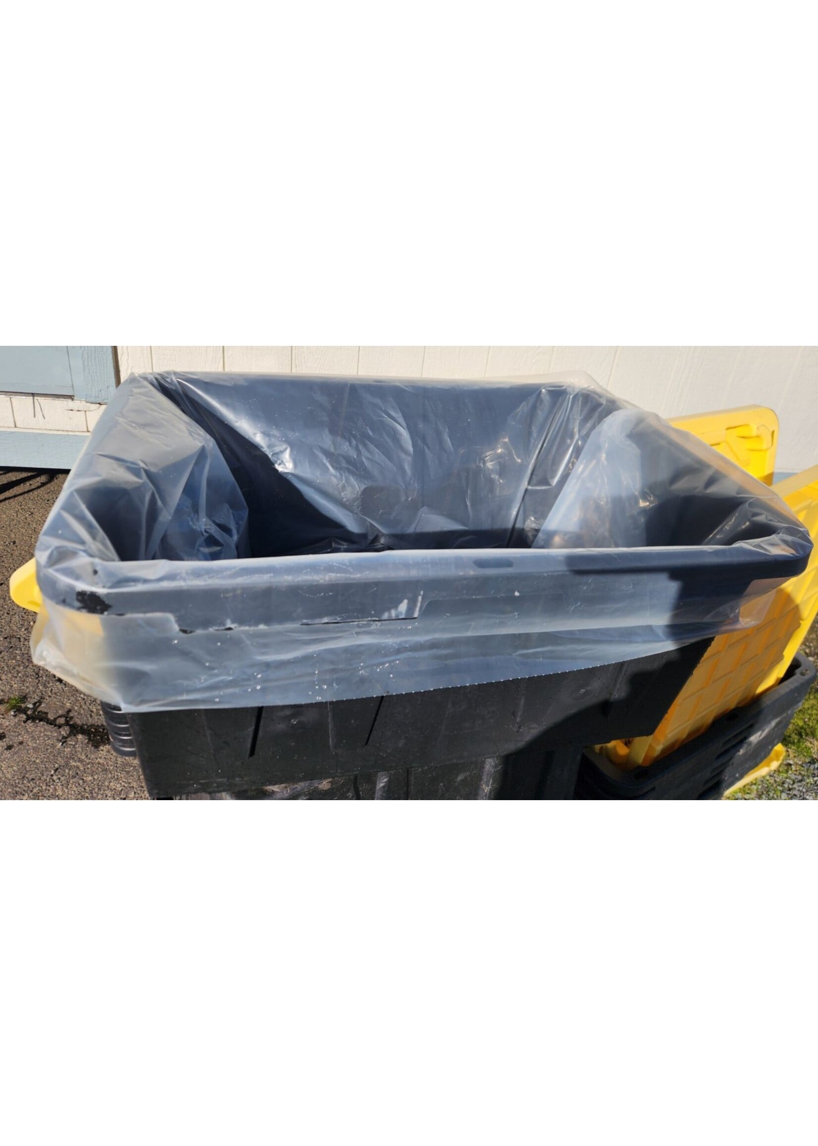 Tote Bin Liners 48” X 36”  3 Mil Clear Bags (50/Roll)