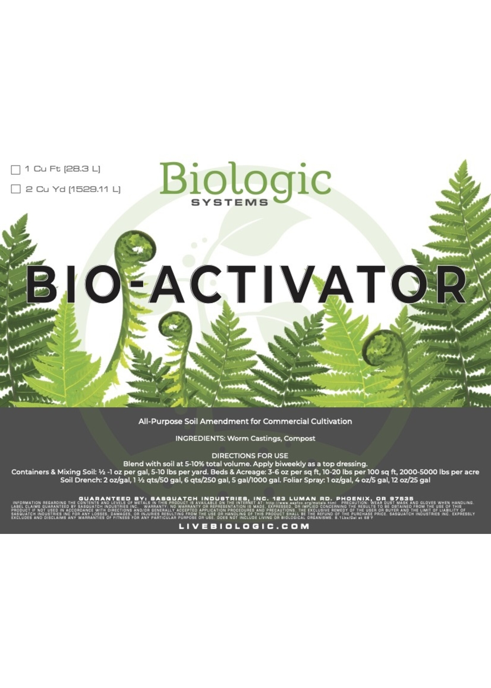 Biologic Systems Bio-Activator