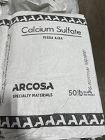 Gypsum (Calcium Sulfate) 50Lb./40Plt.  (Sol Pow. Terra Alba OG)
