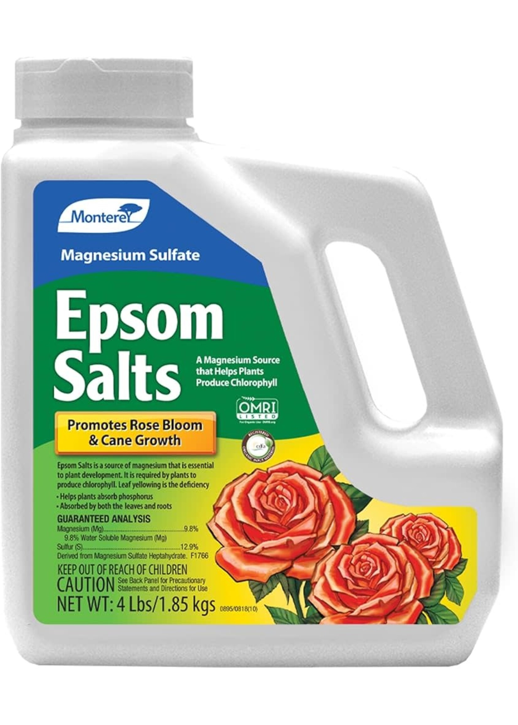 Monterey Monterey Epsom Salts Magnesium Sulfate Organic 4 lb