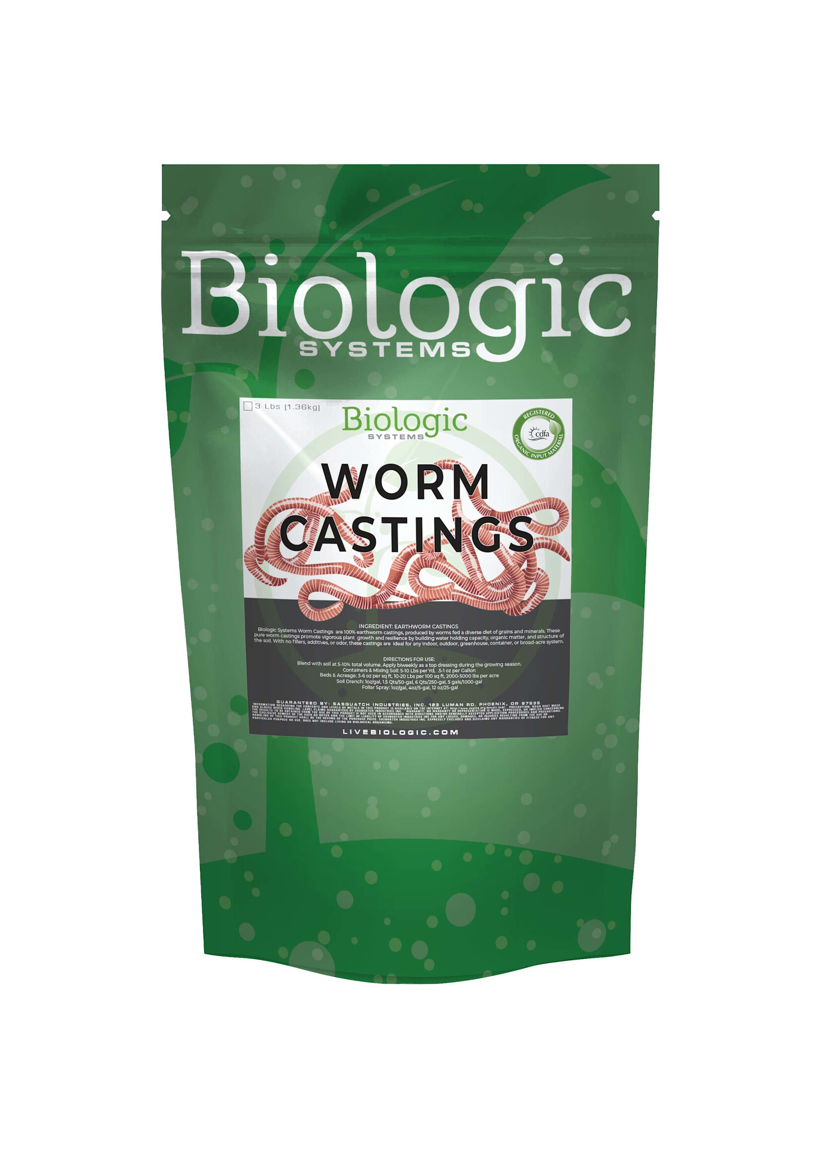 Biologic Systems Worm Castings