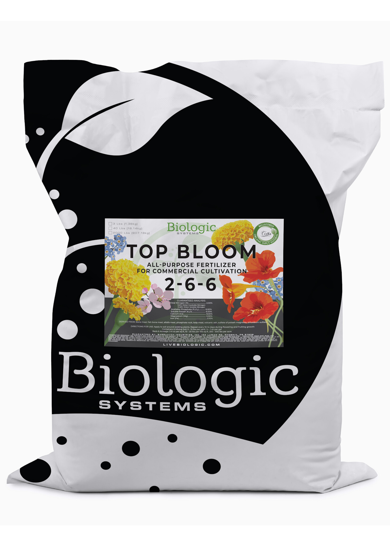 Biologic Systems Top Bloom 2-6-6