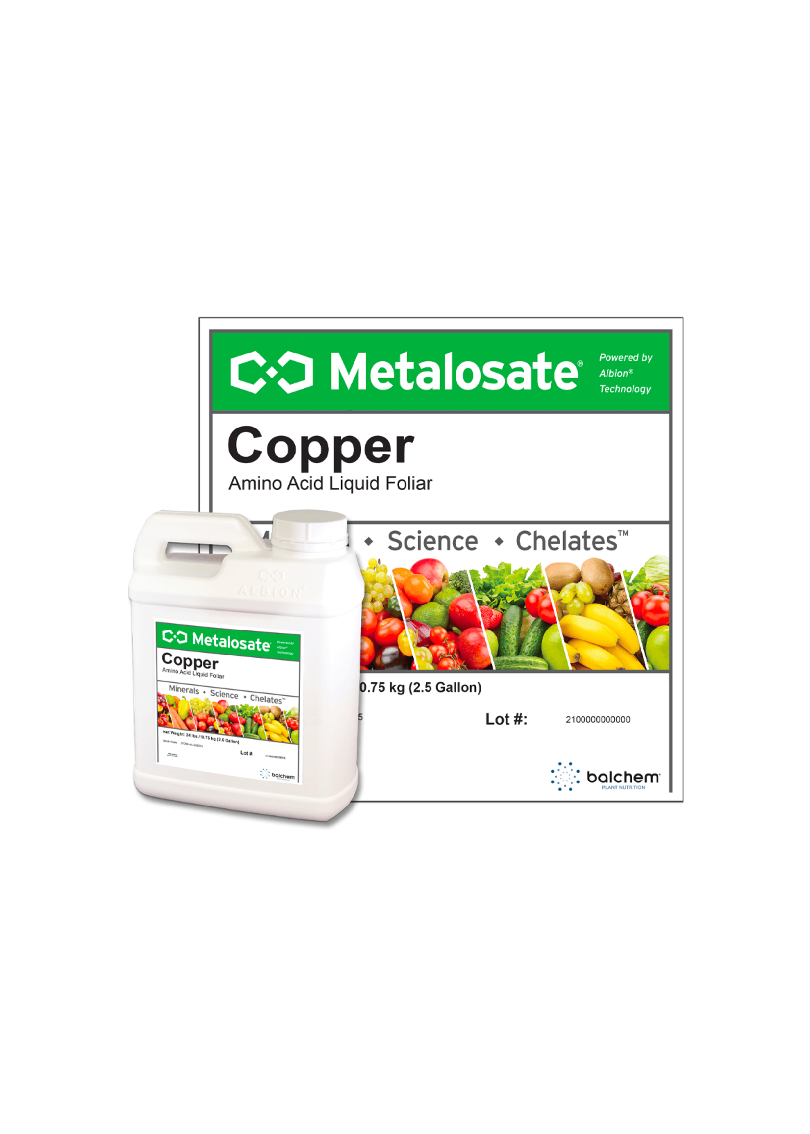 Albion Plant Nutrition Metalosate Minerals