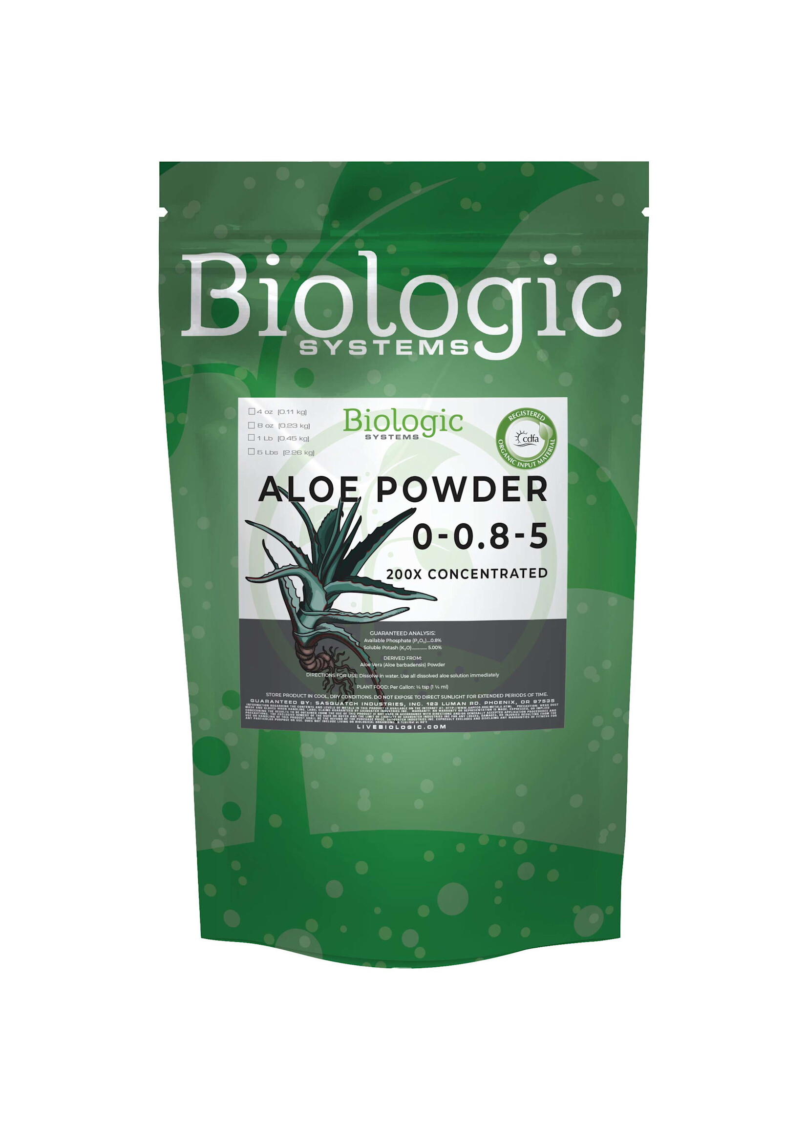 Biologic Systems Aloe Powder