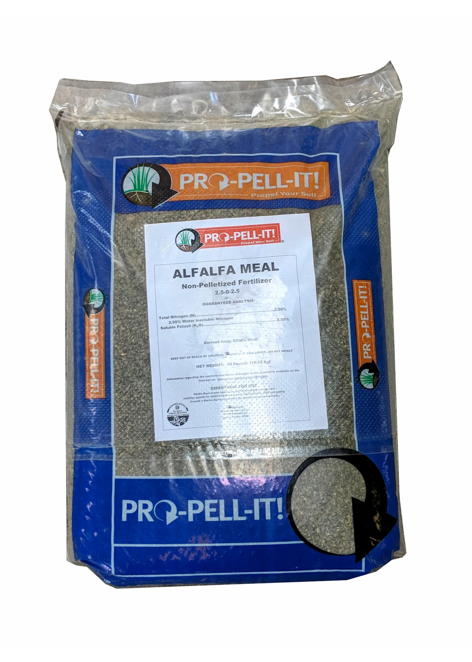 Pro Pell-It Alfalfa Meal 40 lb (50/plt)