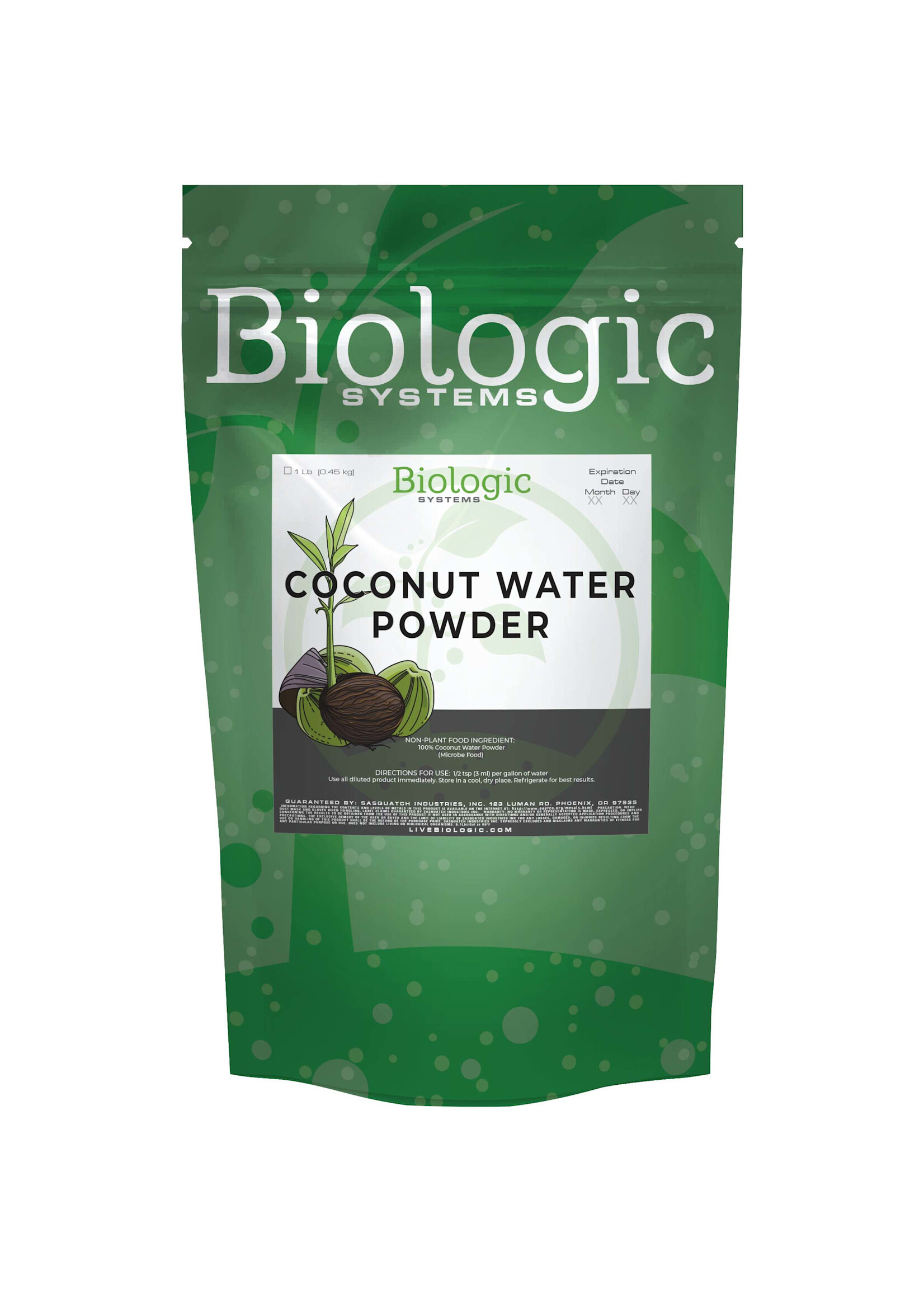 Biologic Systems Coconut Water Powder 1 lb.