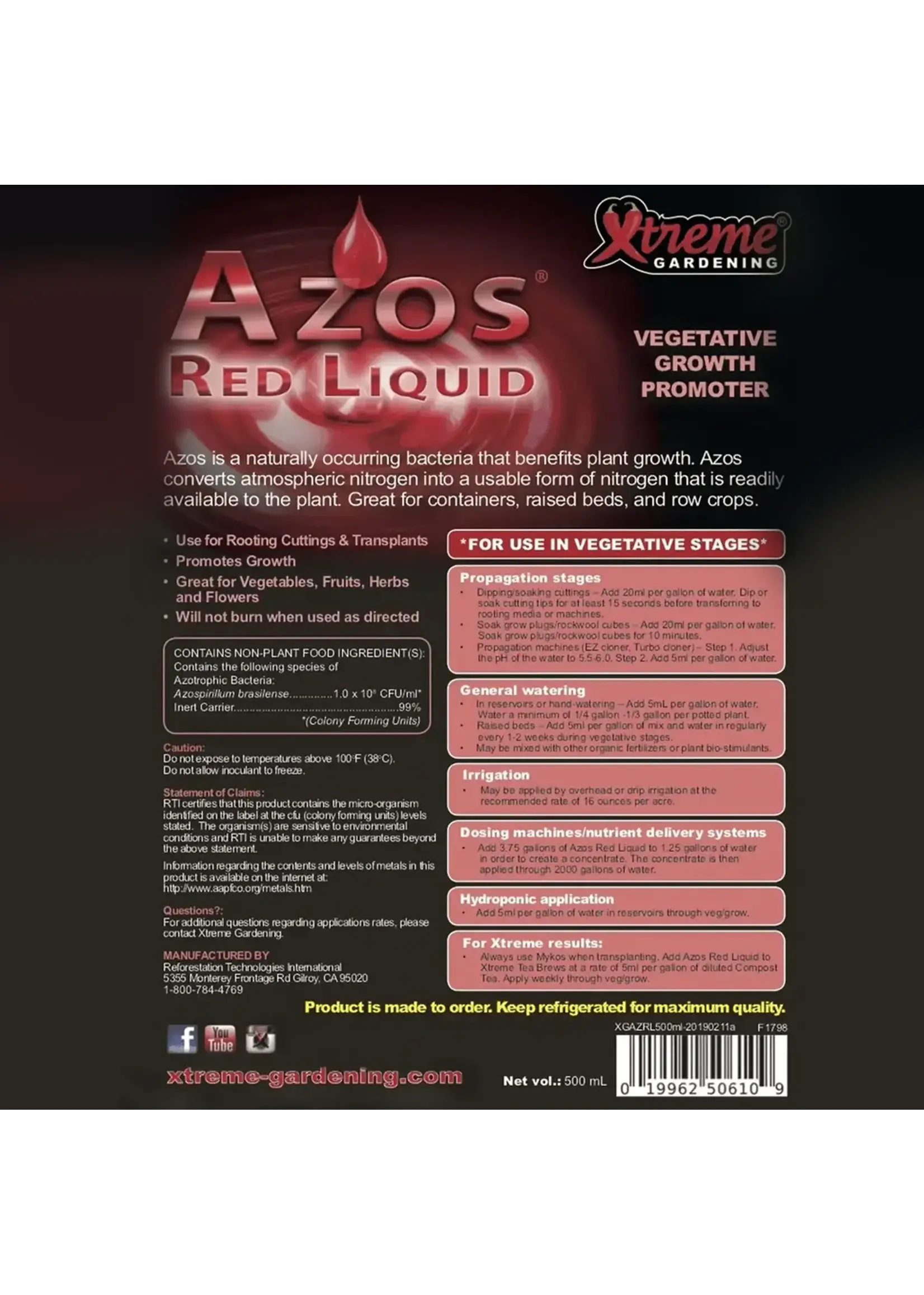 Azos Red Liquid 1 Gallon