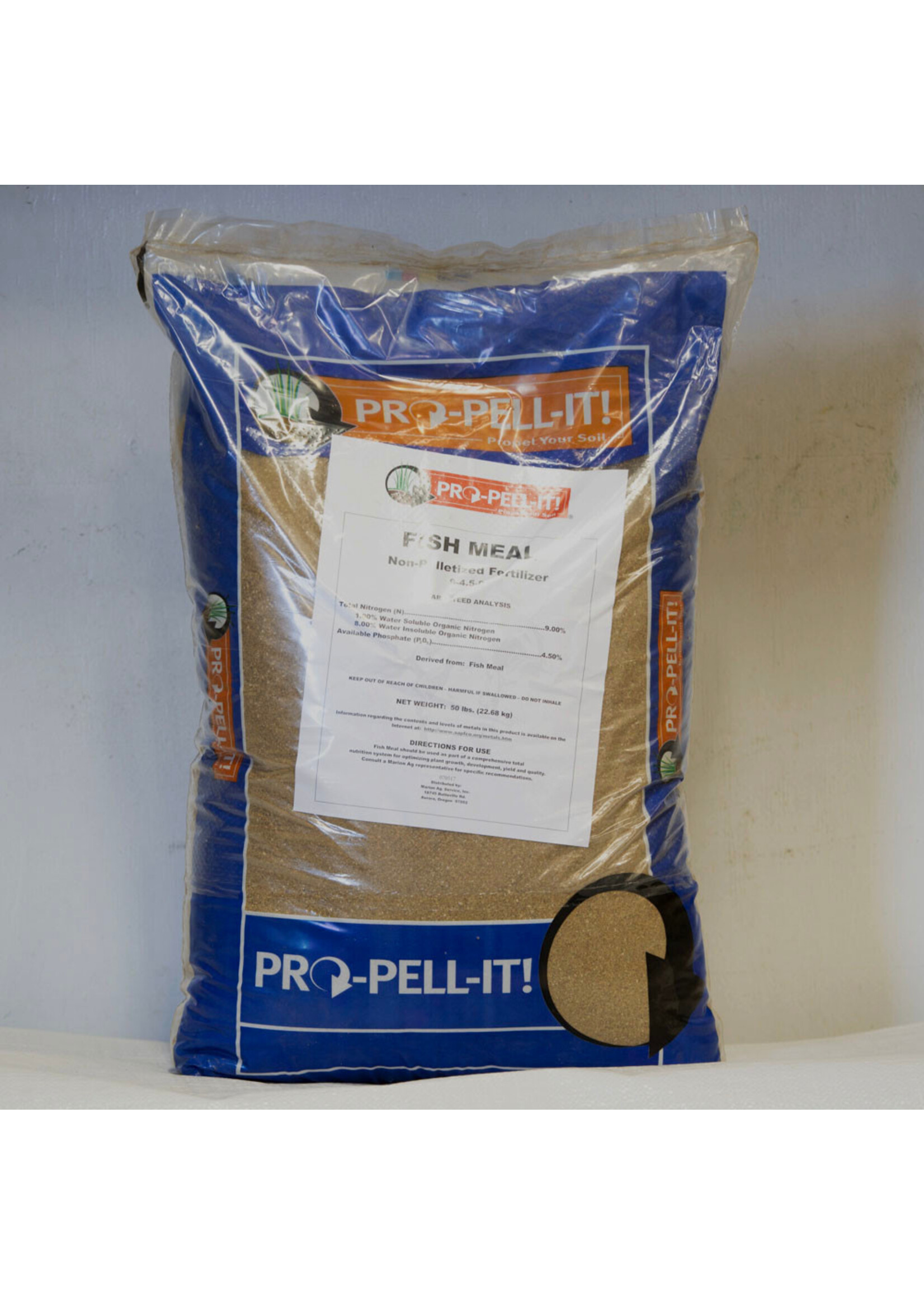 Pro Pell-It Fish Meal 50 lb. (40/plt)