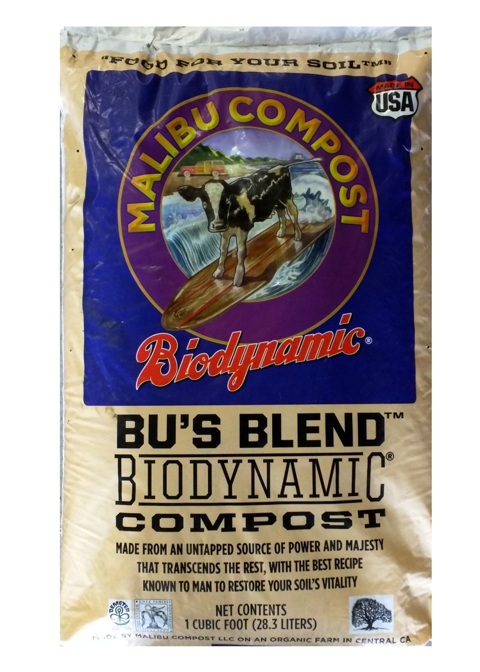 Malibu Biodynamic Compost 1 cu. ft.