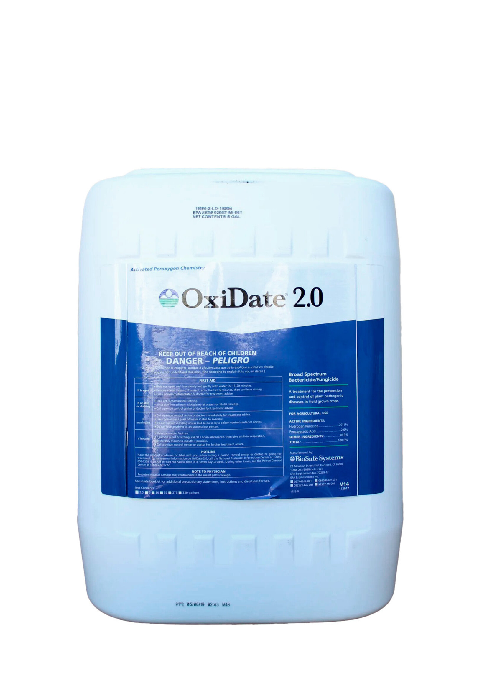 BioSafe OxiDate 2.0