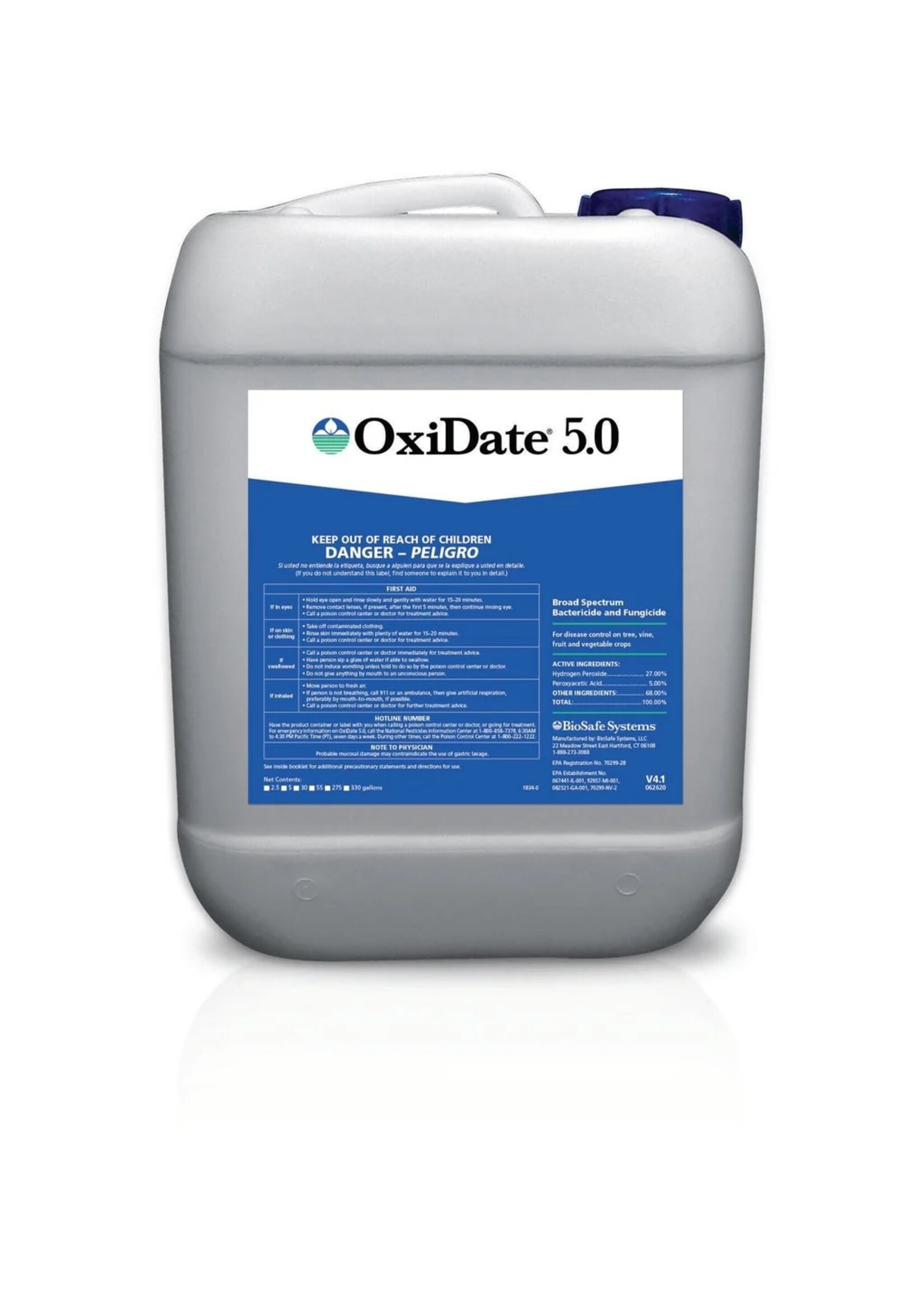 BioSafe OxiDate 5.0 5 Gallon