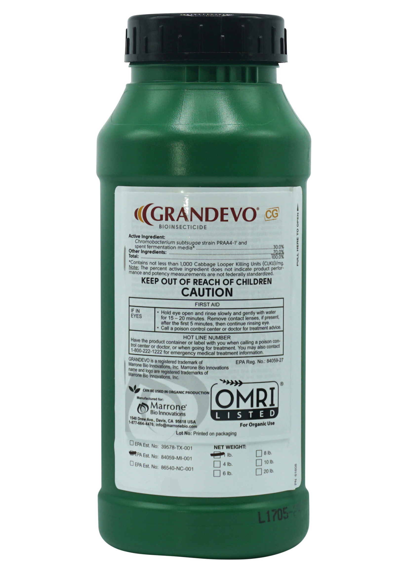 Marrone Bio Innovations Grandevo