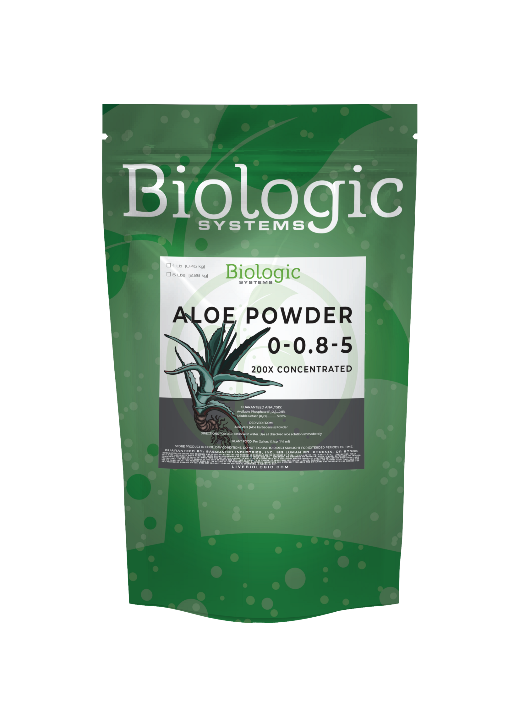 Biologic Systems Aloe Powder
