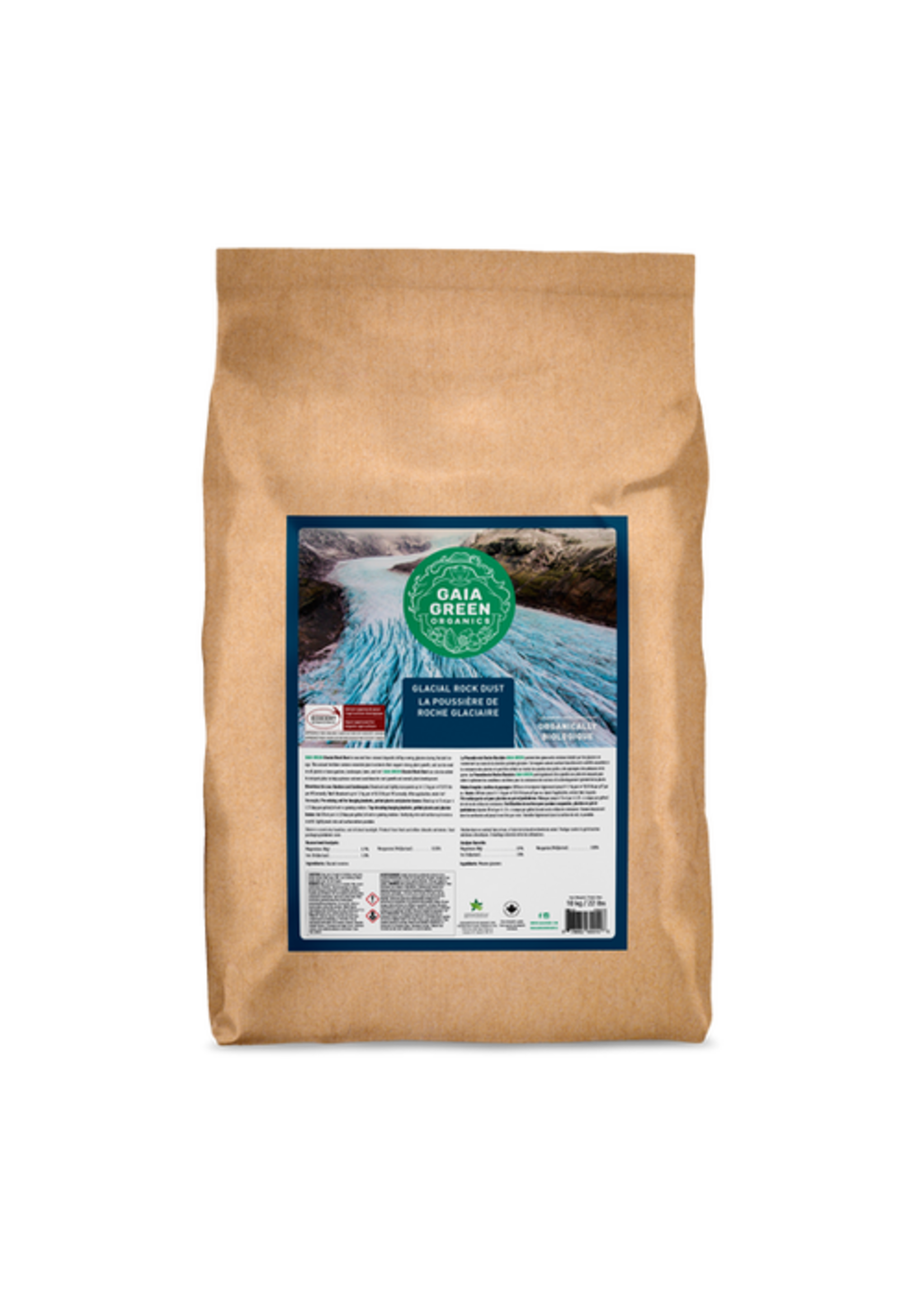 Gaia Green Organics Gaia Green Organics Glacial Rock Dust 50 lb (56/plt)
