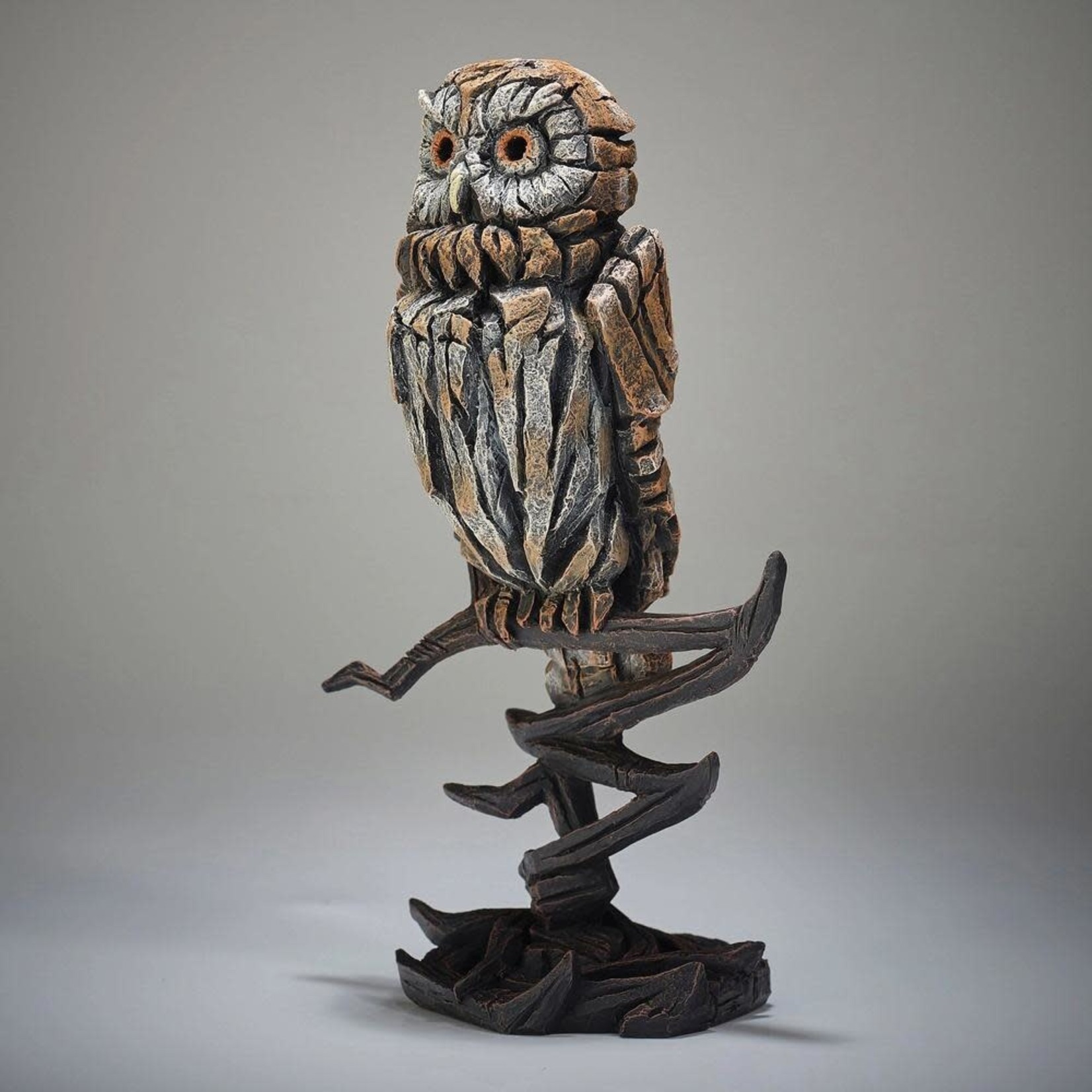 Edge Sculpture Owl Figure
