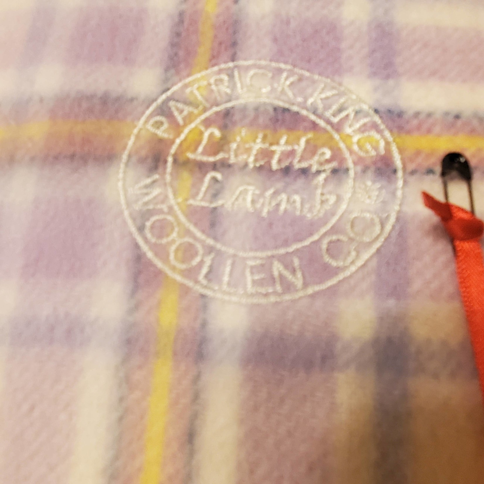 Patrick King Little Lamb Wool Blanket