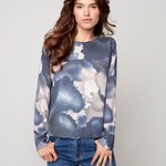 Charlie B Collection Reversible Printed Sweater