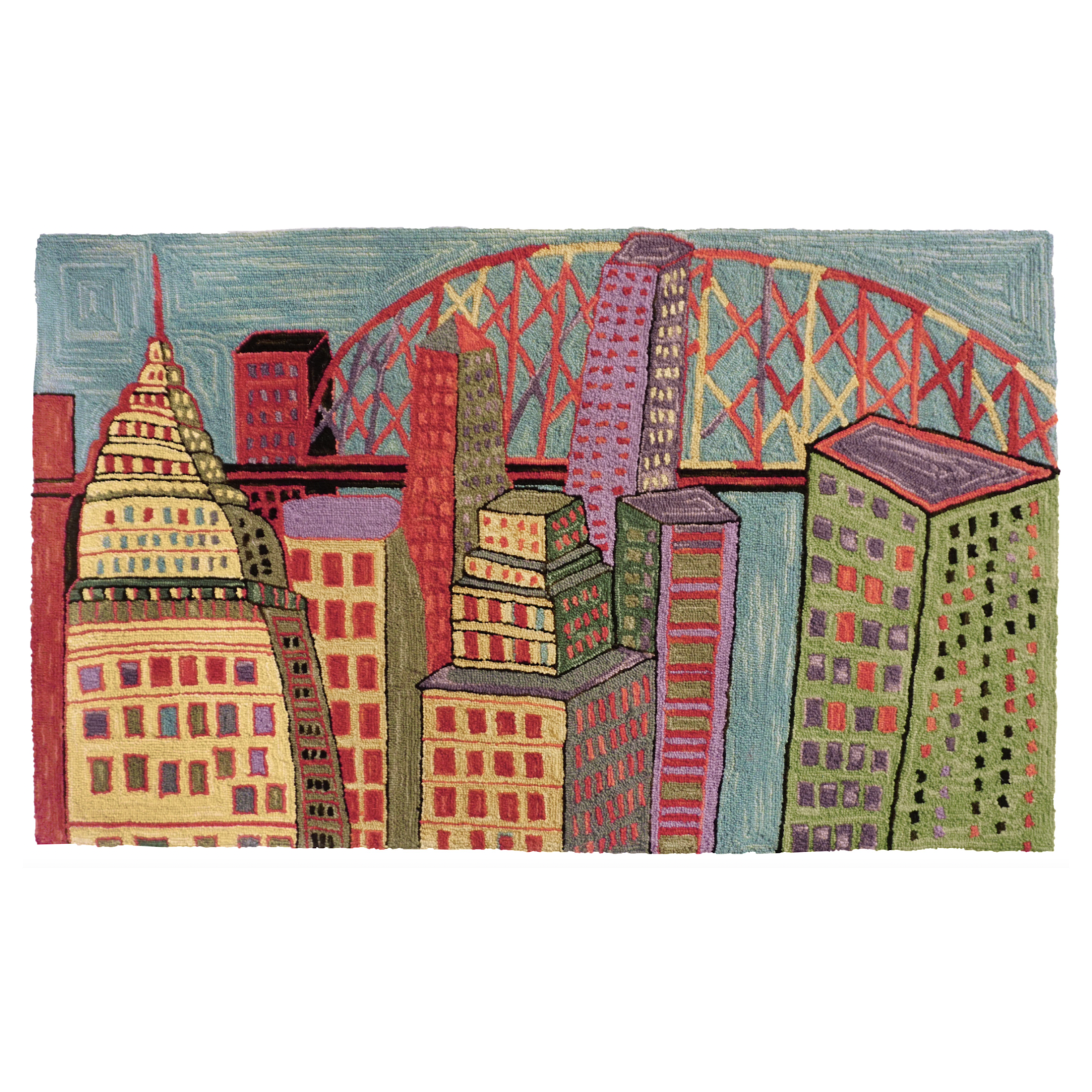 Bloomer City Wool Rug
