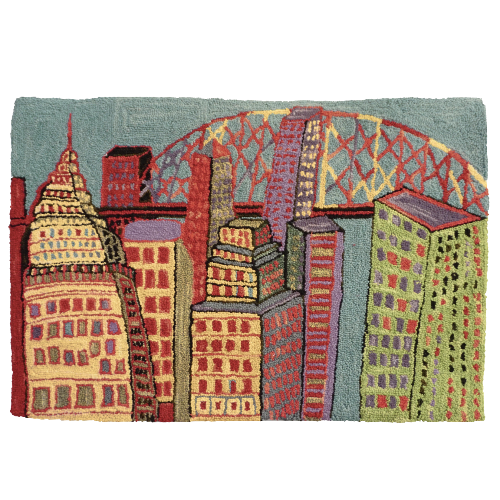 Bloomer City Wool Rug
