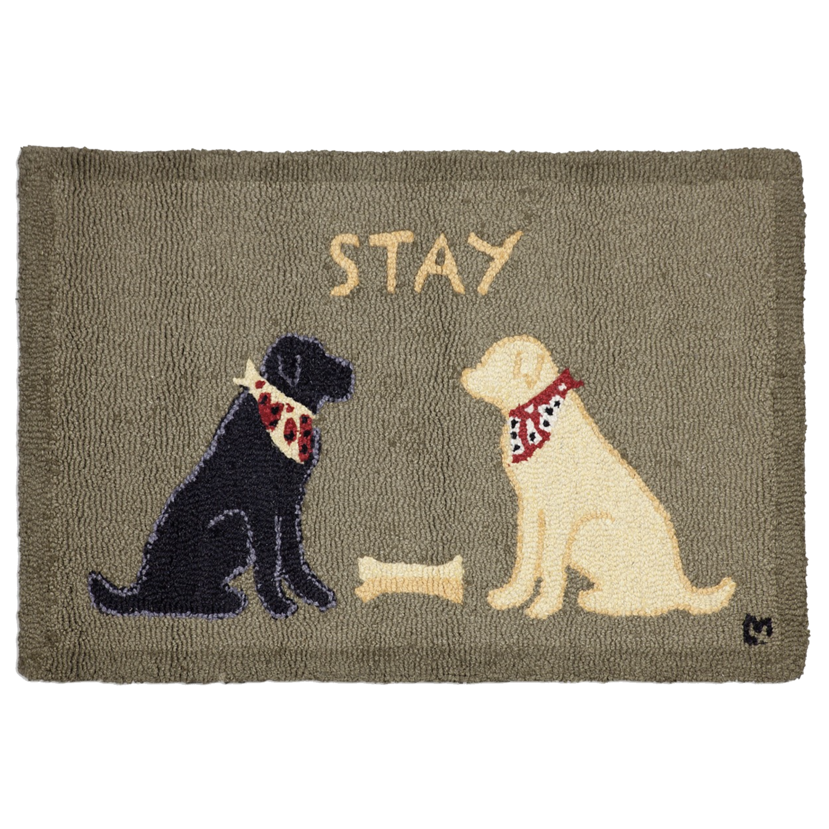 Stay - Wool Hooked Rug