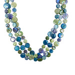 Three Strand Mother-of-Pearl Necklace